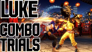 KingQuaka Tries: Street Fighter 6 - Luke COMBOS TRIALS