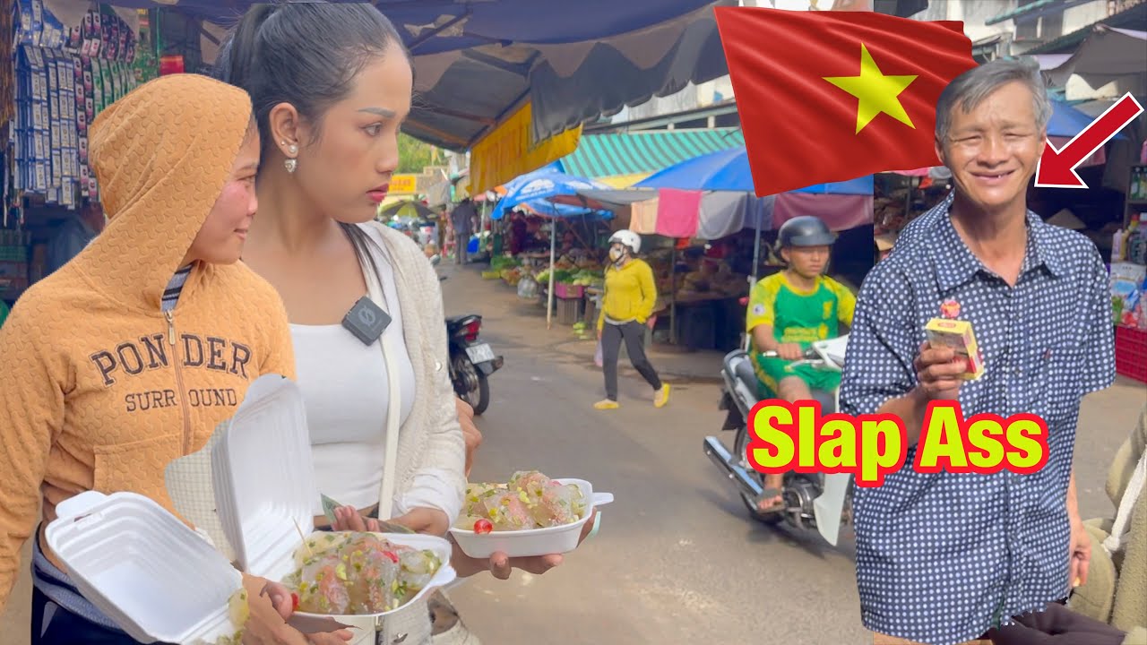 I Bought Stuff In Vietnamese Market To Farewell My Relatives & This Happen