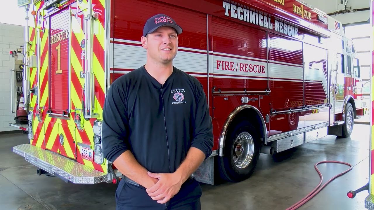 Firefighter Stufflebean Returns to CGFD - Employee Spotlight