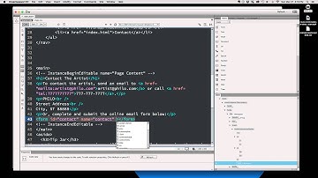 How To Create A HTML Form In Dreamweaver CC