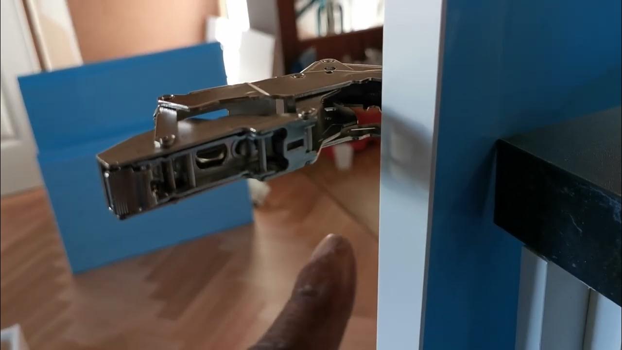 How to install Ikeas utrusta 153 hinges the right way for your cupboard doors YouTube