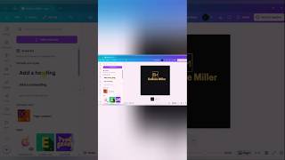 How to Design a 3D Logo in Canva| Canva Tutorial| #logo #canva #viralvideo