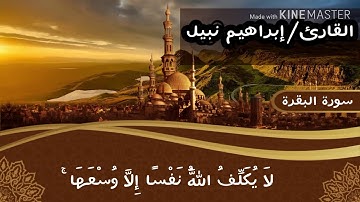 قران كريم بصوت جميل جدا جدا يشرح القلب آخر البقرة القارئ ابراهيم نبيل سبحان من رزقه هذا الصوت