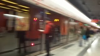 【平息民憤】荃灣綫 M-Train A243-A124 不載客駛經茘枝角站二號月台