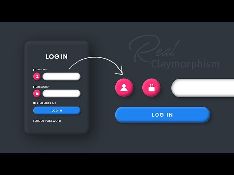 CSS Claymorphism Login Form Design using Html & CSS @Online Tutorials