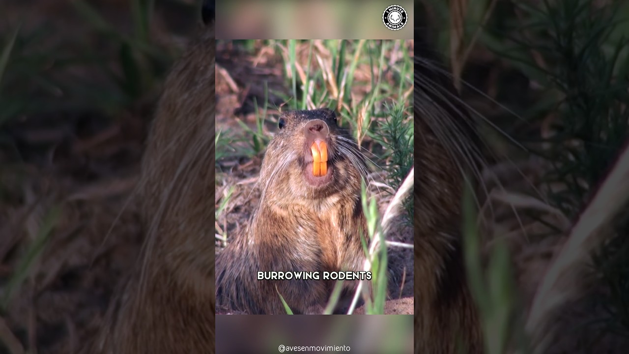 Tuco-Tuco 🦫  Their Secret Burrow Life!