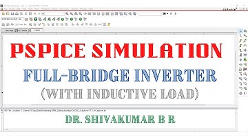 PSpice Simulation: Full-Bridge Inverter with Inductive Load