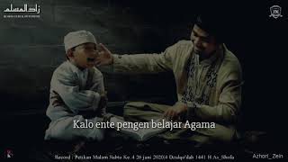 ZAADUL MUSLIM: KEMANFAATAN MENUNTUT ILMU