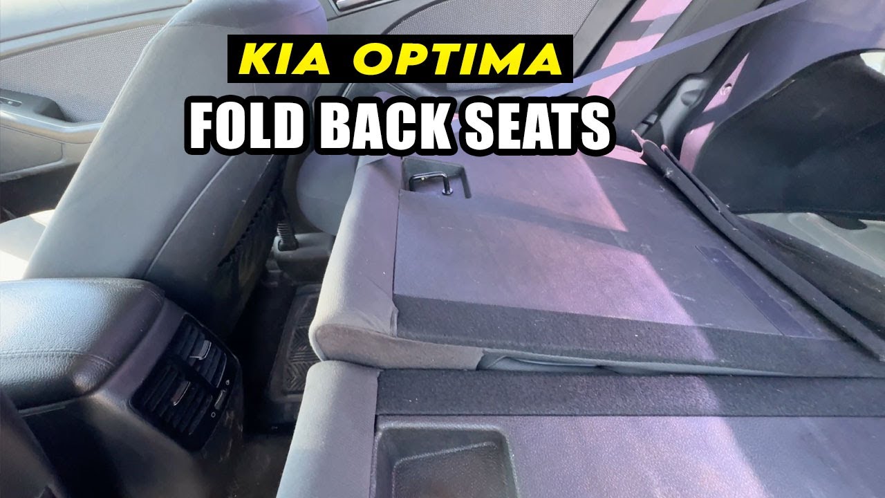 2010–2015 Kia Optima : How to Fold Down The Back Seats - YouTube