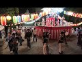 【花火音頭】(橋幸夫) 上篠崎自治会納涼盆踊り大会28 2026年7月21日 篠崎浅間神社