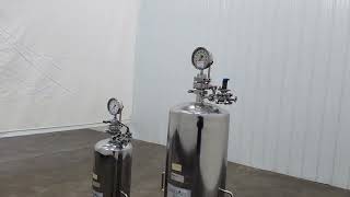 E319857 - Lot Of Two Stainless Steel Optimum Filter Water Filters