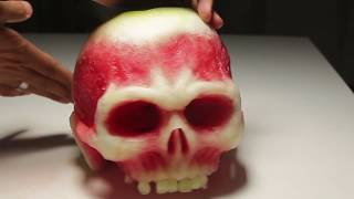 HALLOWEEN - Skull - WATERMELON