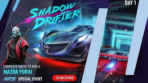 Need for Speed No Limits - Shadow Drifter | Special Event | 2008 Mazda Furai | Day 1