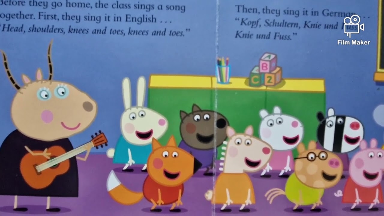 Peppa pig Lotte Llama starts playgroup