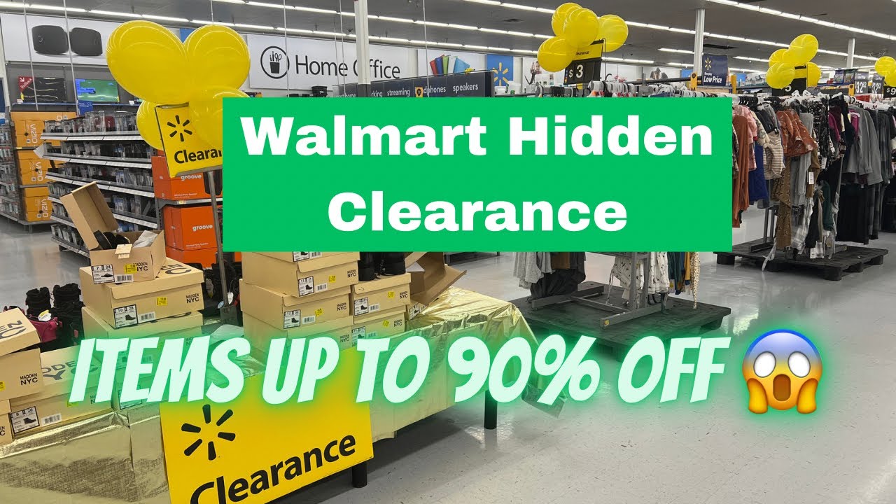 Walmart Hidden Clearance Items Up To 90 Off 😮 YouTube