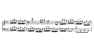 Johann Sebastian Bach - Suite Es-dur BWV 819; Allemande BWV 819a