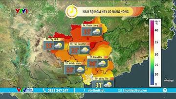 Dự báo thời tiết 5h30 - 2/3/2023 | Nam Bộ nắng nóng, Trung Bộ mưa rào, Bắc Bộ trời nắng | VTVWDB