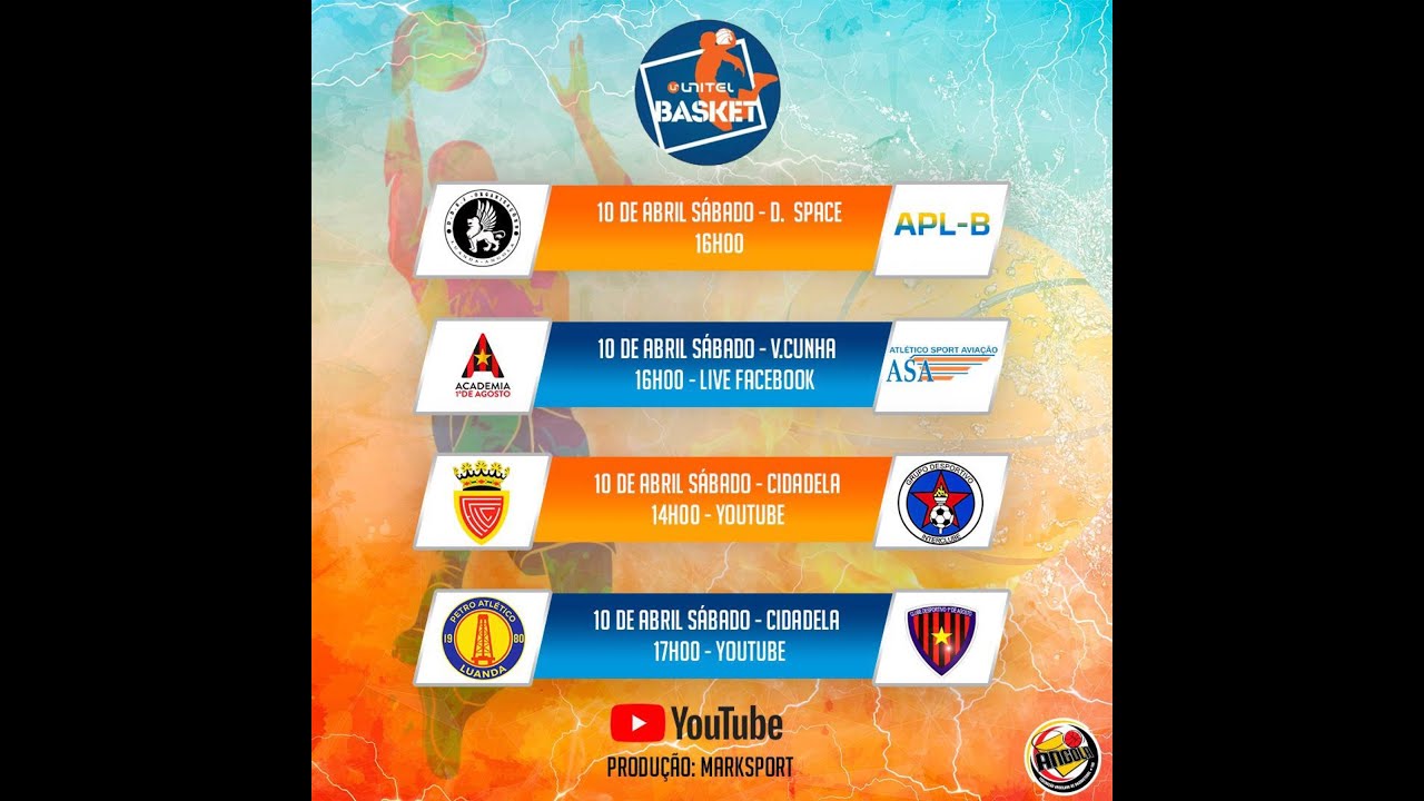 Nacional de Basquetebol-1º de Agosto vs Petro de Luanda, hoje às 18 horas ,  no pavilhão da Cidadel 