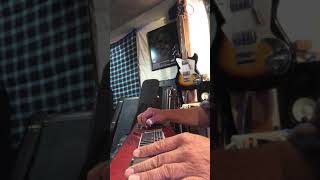 1960 Fender 400 with reduced scale length to reduce E9 string breakage