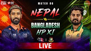 Live | Nepal vs Bangladesh | Match 6 | Top End 2026 | ZP1J screenshot 2