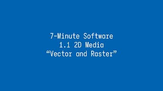 1.1 Vector and Raster Representation