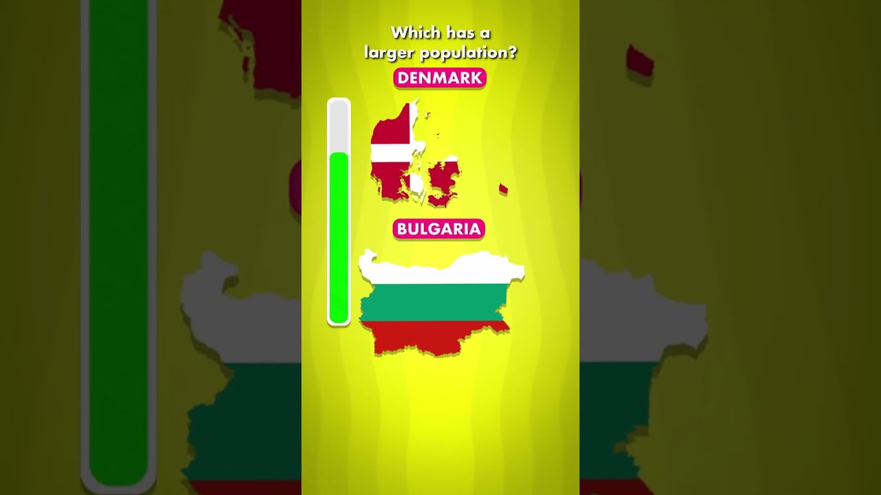 🌎 Can You Guess? Denmark vs. Bulgaria! Comment Your Answer! 🧐 