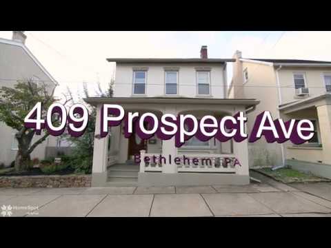 409 Prospect Ave, Bethlehem, PA home video tour