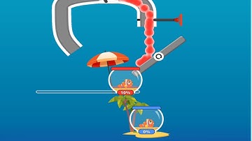 Water Puzzle Fish Rescue Pull Pin: Fun Game All Levels Answer Gameplay (iOS,Android) 168 - 175