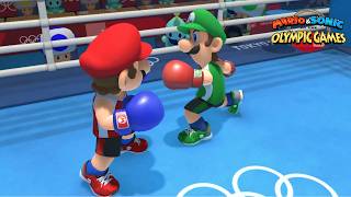 Boxing Hard Gameplay Mario &amp; Sonic At The Olympic Games Tokyo 2020 Mario Wario Amy Yoshi Waluigi