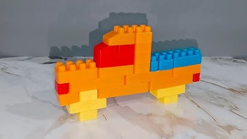 Satisfying Diy Building Blocks Vehicle | Building Blocks ASMR | Relaxing ASMR #asmr #asmrsounds #diy