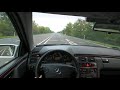 Mercedes Benz E 200 CDI W210 - POV 4K GoPro - II