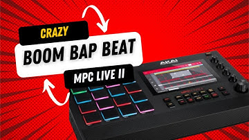 Making a Boom Bap Beat on the Akai MPC Live 2 #boombap