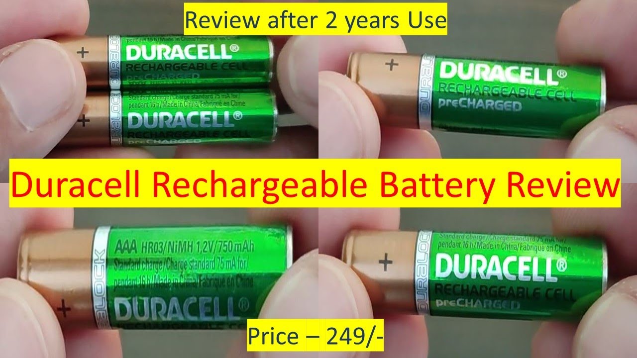 HR03 P4 RS, Piles rechargeables AAA 750mAh Duracell