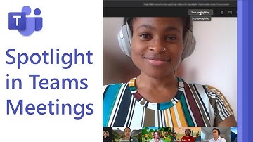 How to use Spotlight in Microsoft Teams meetings