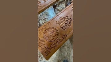 Bộ hoành phi câu đối nguyên khối siêu dày siêu vip gõ đỏ