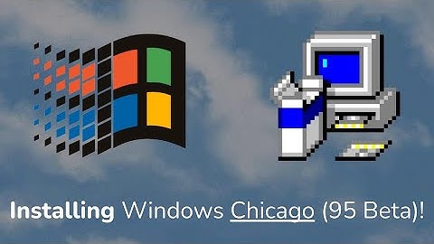 Installing Windows Chicago Build 73f in 2022!