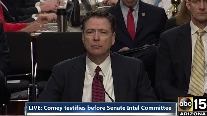 COMEY HEARING: Rubio - Wonder Why Only Thing Not Leaked Is Why Trump NOT Personally Investigated?