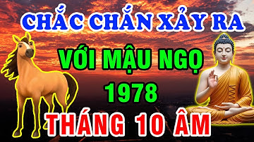 Tháng 10 Âm Lịch Chắc Chắn ĐIỀU NÀY SẼ XẢY RA Với Tuổi Mậu Ngọ 1978, 3 ĐIỀU PHẢI TRÁNH KẺO ĐẠI HỌA
