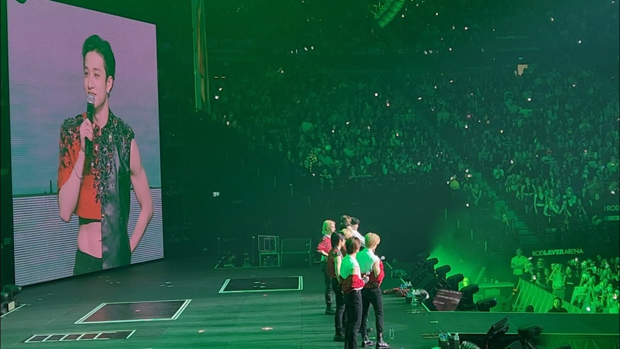 Stray Kids Ending Ment + Members Speeches Melbourne 18/2/23 Maniac Tour