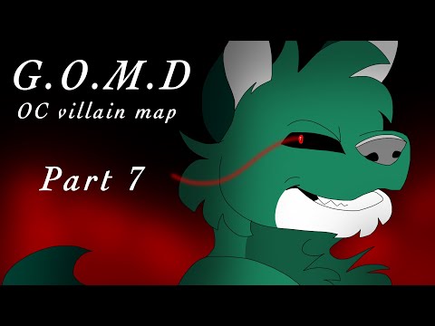 G.O.M.D OC villain map part 7