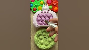 Kineticsand Popit Injection! 🥳🎲🤩 #satisfying #asmr #funny #shorts