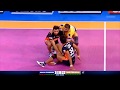 Tamil thalaivas  kabaddi  ajay thakur winning moment vs bengal warriors