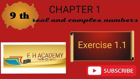 Exercise 1.1 chapter 1 Real And Complex Numbers class9 Mathematics#class9#sindh board#maths.