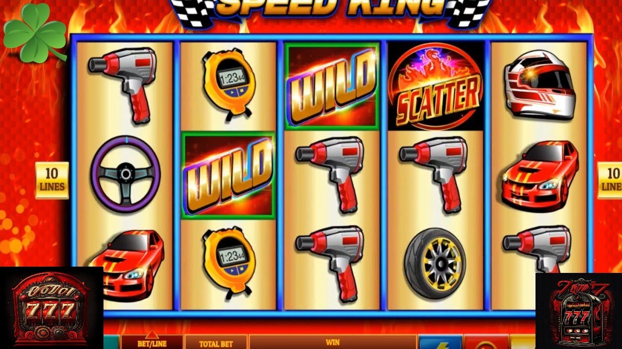 Jeu de machine à sous en ligne "Speed Racing King"