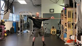 Shoulder & Back - Bungee Single Arm High Elbow Bow & Arrow Row