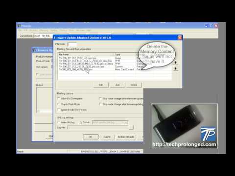 How To Flash Nokia N8 With Phoenix - Complete Demo