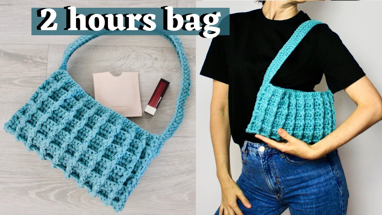 How To Make An Easy Crochet Toddler Bag with Fringe- Free Pattern - A  Crafty Concept