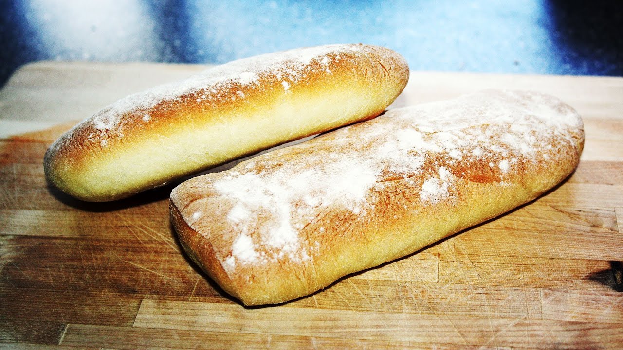 REZEPT: CIABATTA BAGUETTE - SCHNELL &amp; EINFACH SELBSTGEMACHT - YouTube