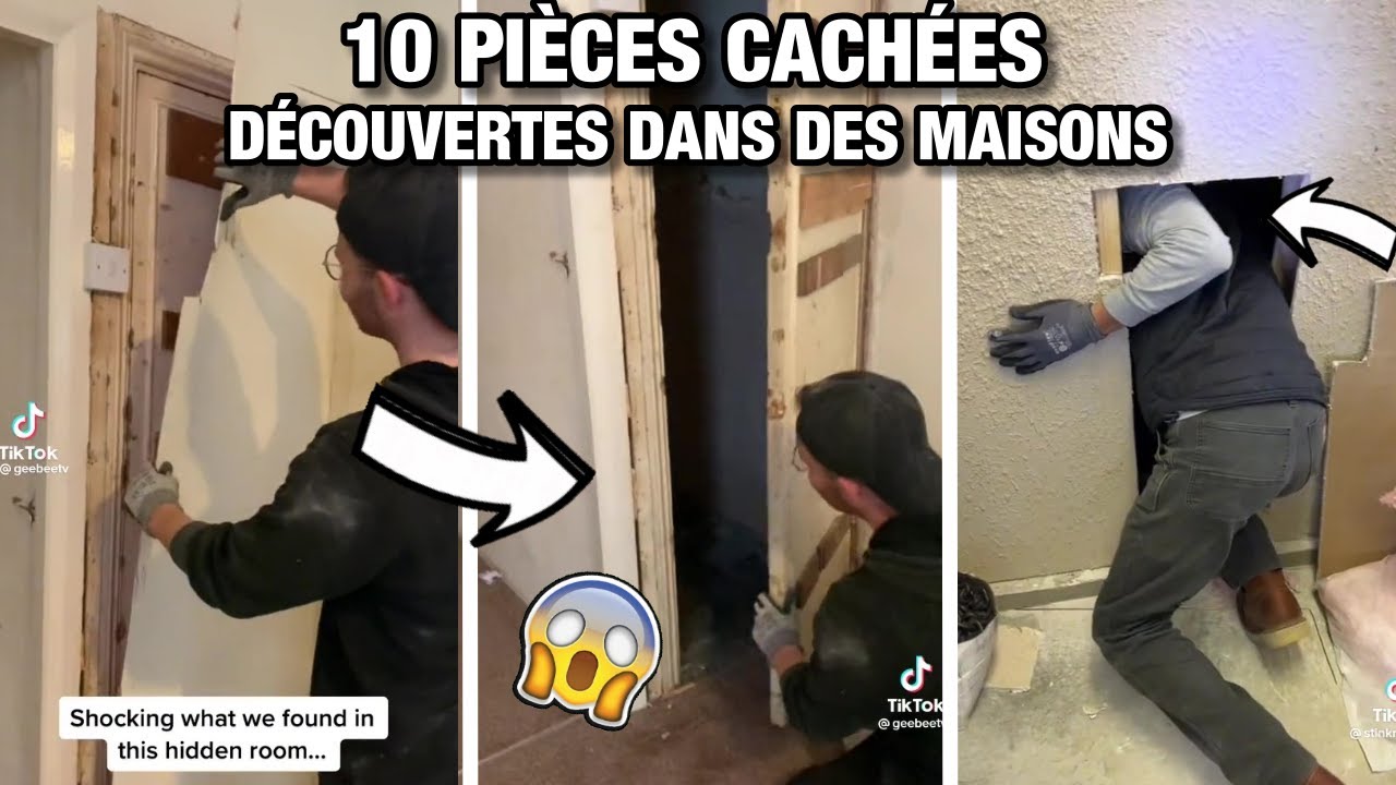 10 pièces cachées découvertes dans des maisons
