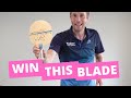 COMPETITION - Win a signed Victas Liam Pitchford blade!